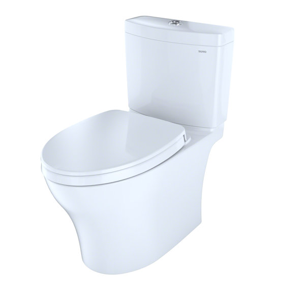 TOTO Aquia® IV DualFlush Elongated TwoPiece Toilet (Seat Included